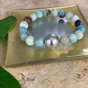 BATON ROUGE | Chalcedony Vibration Bracelet